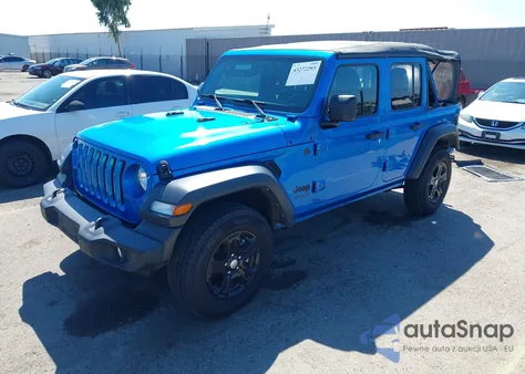 2022 Jeep Wrangler Unlimited Sport S 4X4 from USA, damaged, VIN 1C4HJXDN1NW194217